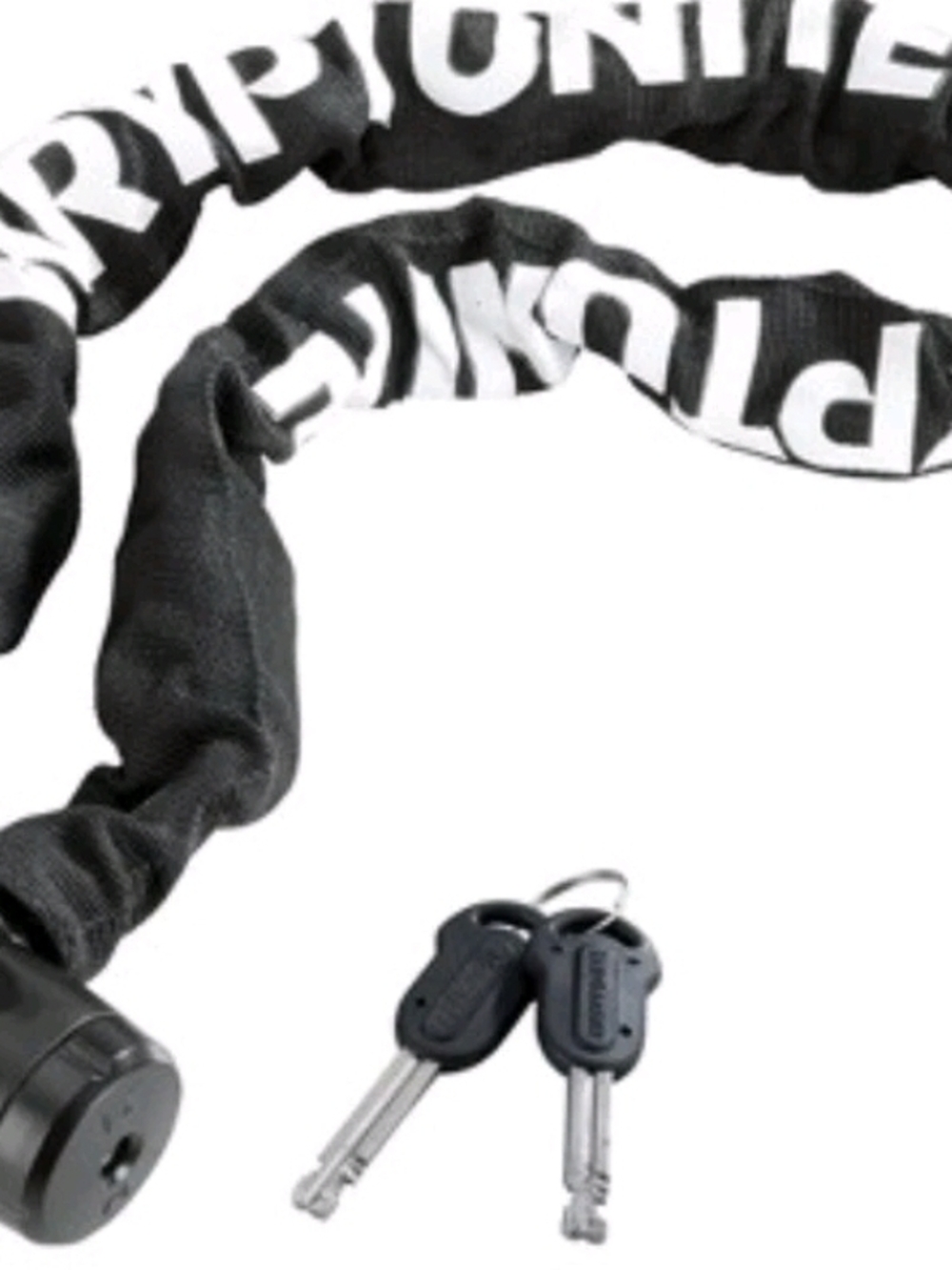 Kryptonite Chain Key Chain - 8mm Black Key Lock for Bikes Scooters